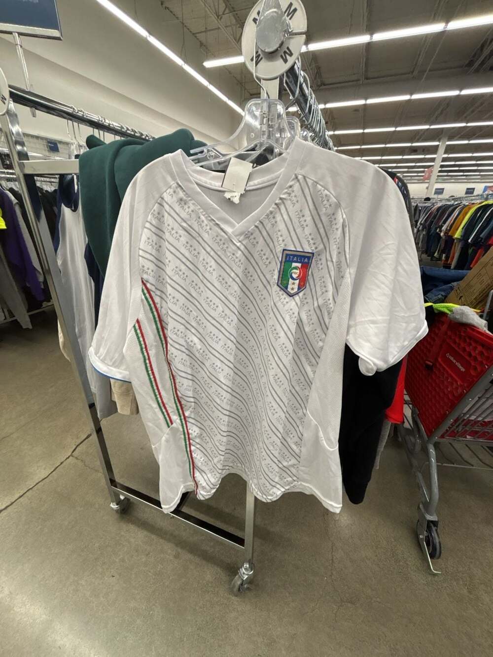 Vintage Kappa Italia FIGC Away Soccer Jersey